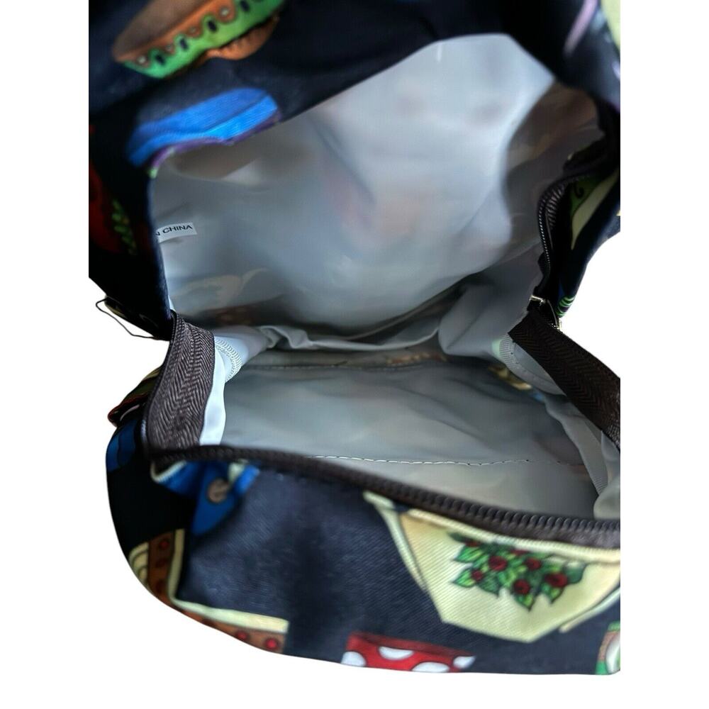 Creation Island Day Pack Mini Backpack Tea Coffee NWT Travel Vacation Essential - Picture 6 of 8